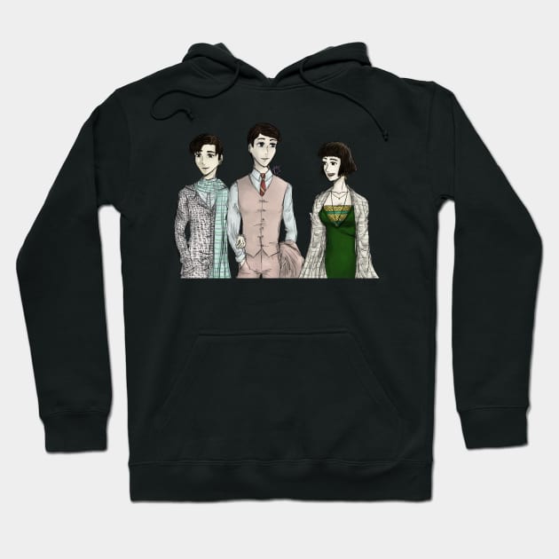 Brideshead Hoodie by anico-art